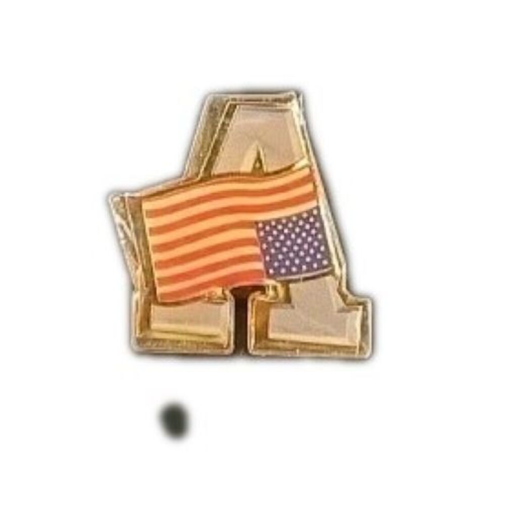 AMERICAN FLAG ENAMEL LAPEL HAT PIN USA US United States TIE TACK BADGE +STICkERS